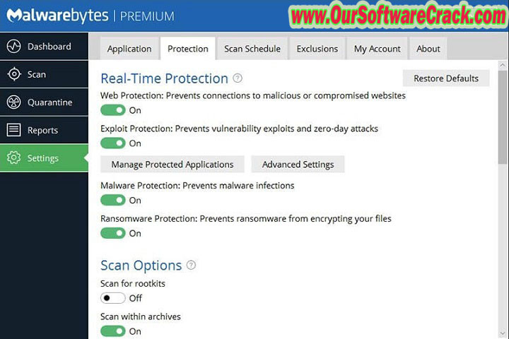 Malwarebytes Premium v5.1.1.106 Software Our software Crack PC