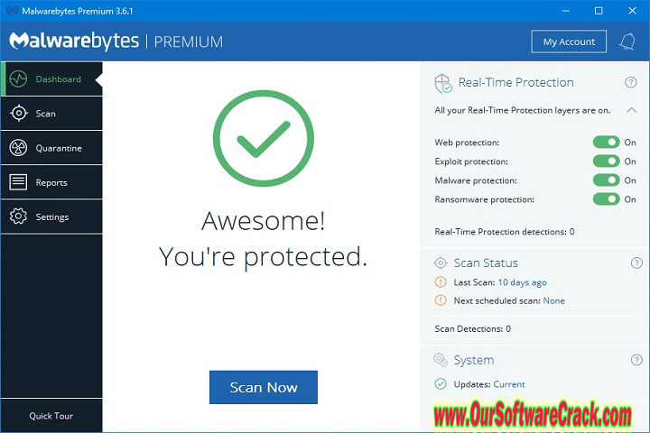 Malwarebytes Premium v5.1.1.106 Software Our software Crack